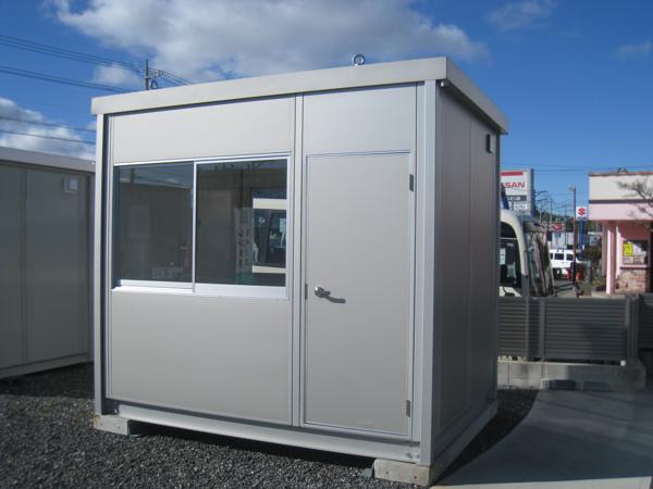 広島県東広島店/展示場の新棟ユニットハウス・プレハブ・コンテナハウス29MSL(1.84坪)の本体の外観