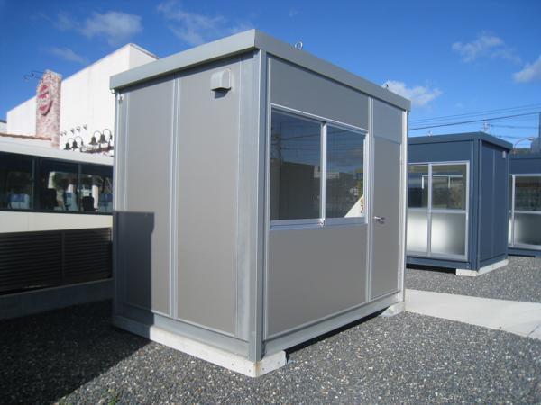 広島県東広島店/展示場の新棟ユニットハウス・プレハブ・コンテナハウス29MSL(1.84坪)の本体の外観