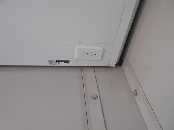 宮城県仙台茂庭店/展示場の中古ユニットハウス・プレハブ・コンテナハウスCT-32J(2.16坪)の各設備のコンセント