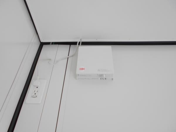 宮城県仙台茂庭店/展示場の新棟ユニットハウス・プレハブ・コンテナハウス38MSL(2.43坪)の各設備の換気扇