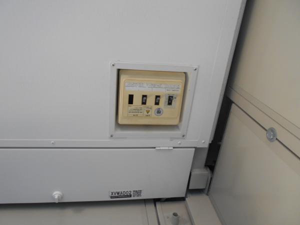 宮城県仙台茂庭店/展示場の中古ユニットハウス・プレハブ・コンテナハウスCT-54J(23.17坪)の各設備の分電盤