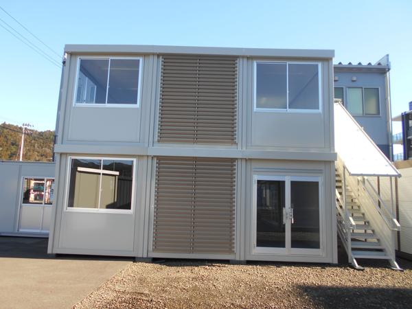 宮城県仙台茂庭店/展示場の中古ユニットハウス・プレハブ・コンテナハウスCT-54J(23.17坪)の本体の外観