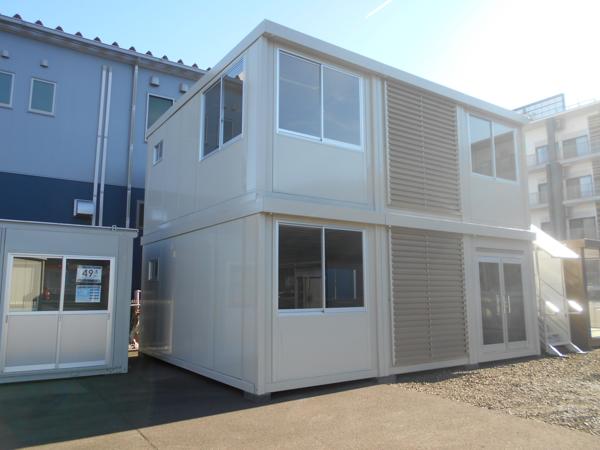 宮城県仙台茂庭店/展示場の中古ユニットハウス・プレハブ・コンテナハウスCT-54J(23.17坪)の本体の外観