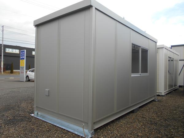 宮城県仙台茂庭店/展示場の新棟ユニットハウス・プレハブ・コンテナハウス47MSL(3.02坪)の本体の外観