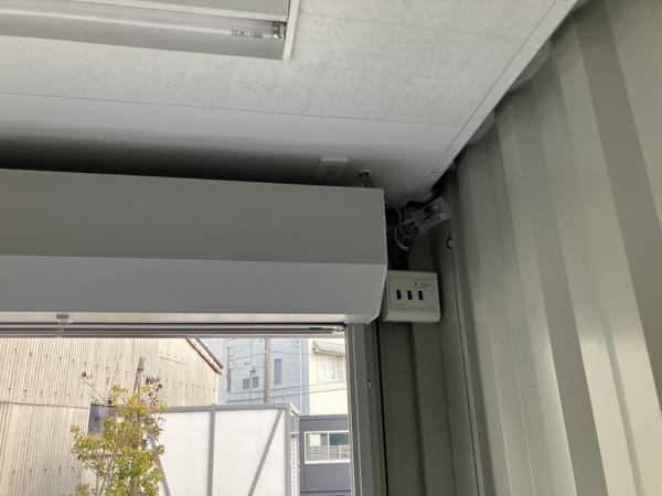 富山県高岡店/展示場の中古ユニットハウス・プレハブ・コンテナハウスCT-32JG(2.16坪)の各設備の分電盤