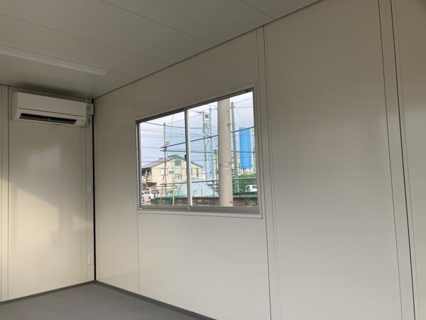 富山県高岡店/展示場の新棟ユニットハウス・プレハブ・コンテナハウス47MSL(3.02坪)の本体の内観