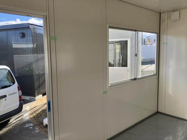 埼玉県川口営業所/展示場の新棟ユニットハウス・プレハブ・コンテナハウス47MSL(3.02坪)の本体の内観