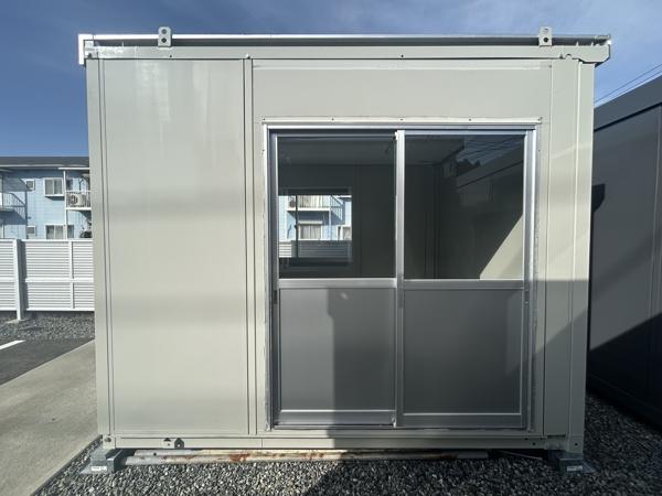 鹿児島県薩摩川内店/展示場の中古ユニットハウス・プレハブ・コンテナハウスCT-32J(2.16坪)の本体の外観