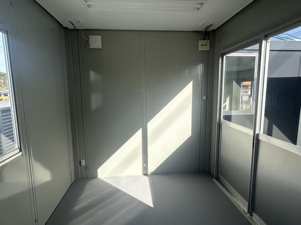 鹿児島県薩摩川内店/展示場の中古ユニットハウス・プレハブ・コンテナハウスCT-32J(2.16坪)の本体の内観