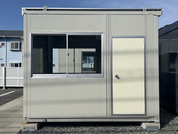 鹿児島県薩摩川内店/展示場の中古ユニットハウス・プレハブ・コンテナハウスCT-32J(2.16坪)の本体の外観