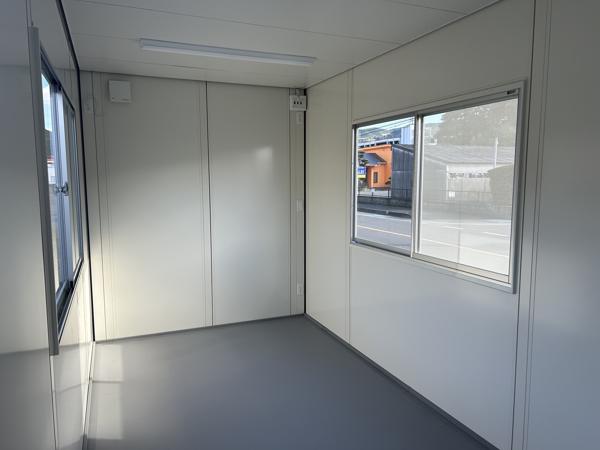 鹿児島県薩摩川内店/展示場の新棟ユニットハウス・プレハブ・コンテナハウス47MSL(3.02坪)の本体の内観