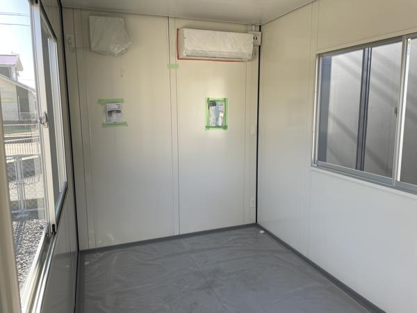 茨城県神栖店/展示場の新棟ユニットハウス・プレハブ・コンテナハウス38MSL(2.43坪)の本体の内観