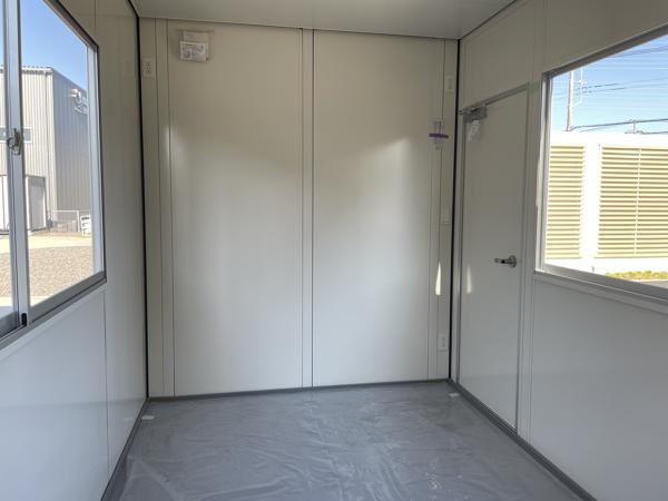 茨城県神栖店/展示場の新棟ユニットハウス・プレハブ・コンテナハウス38MSL(2.43坪)の本体の内観