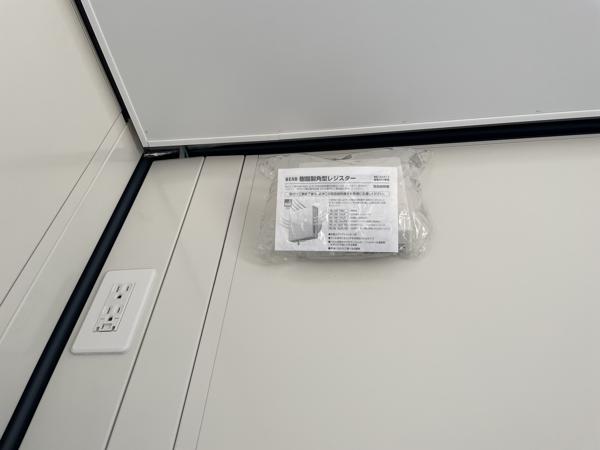 茨城県神栖店/展示場の新棟ユニットハウス・プレハブ・コンテナハウス38MSL(2.43坪)の各設備の給気口