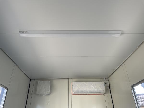 茨城県神栖店/展示場の新棟ユニットハウス・プレハブ・コンテナハウス38MSL(2.43坪)の各設備の照明器具