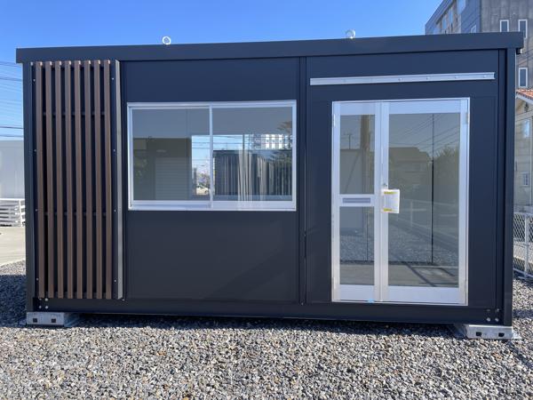 茨城県神栖店/展示場の新棟ユニットハウス・プレハブ・コンテナハウス47MSL(3.02坪)の本体の外観