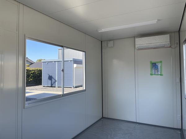 茨城県神栖店/展示場の新棟ユニットハウス・プレハブ・コンテナハウス47MSL(3.02坪)の本体の内観
