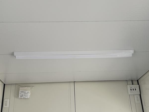 茨城県神栖店/展示場の新棟ユニットハウス・プレハブ・コンテナハウス47MSL(3.02坪)の各設備の照明器具