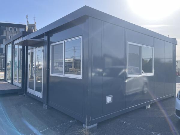 茨城県神栖店/展示場の中古ユニットハウス・プレハブ・コンテナハウスCT-54J(7.86坪)の本体の外観