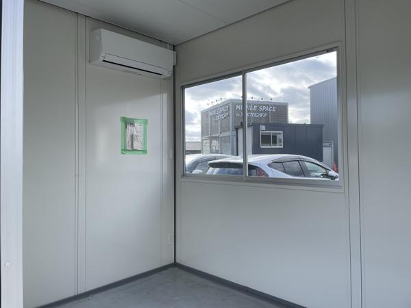 茨城県神栖店/展示場の新棟ユニットハウス・プレハブ・コンテナハウス29MSL(1.84坪)の本体の内観