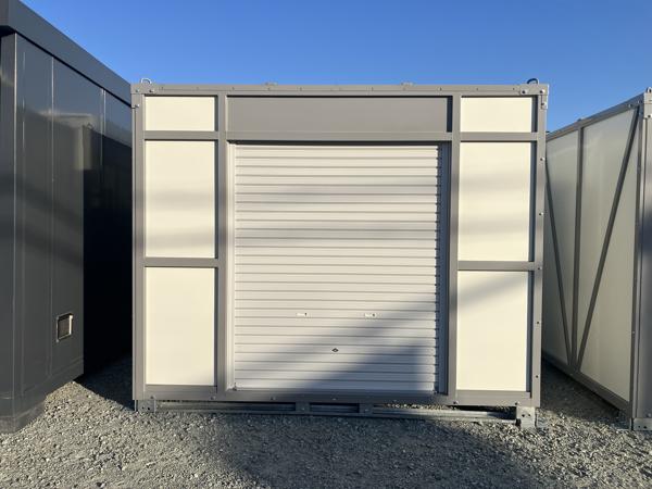 大阪府河内長野店/展示場の新棟ユニットハウス・プレハブ・コンテナハウスPanda3.0 PS3K(1.60坪)の本体の外観