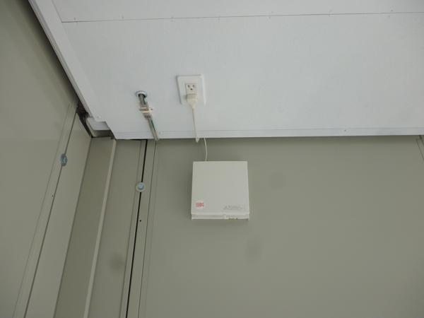 東京都日野店/展示場の中古ユニットハウス・プレハブ・コンテナハウスCT-41J(2.83坪)の各設備の換気扇