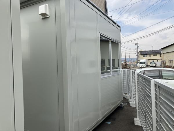 長野県長野店/展示場の中古ユニットハウス・プレハブ・コンテナハウスCT-32J(2.16坪)の本体の外観