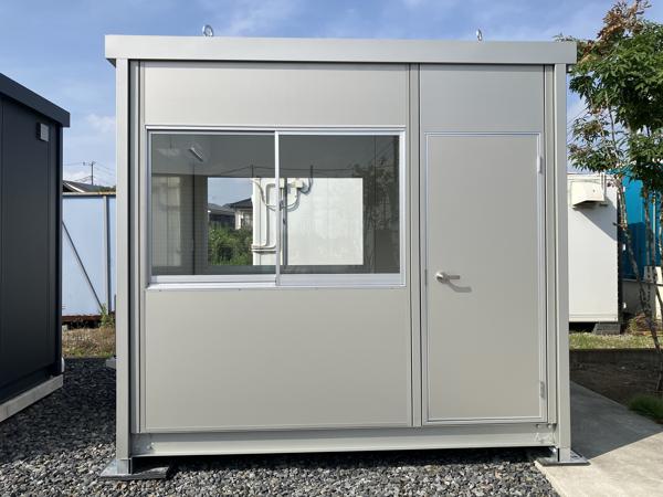 栃木県小山店/展示場の新棟ユニットハウス・プレハブ・コンテナハウス29MSL(1.84坪)の本体の外観