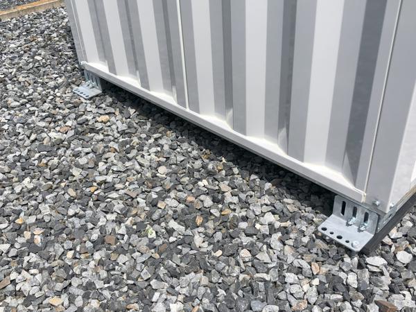 栃木県小山店/展示場の新棟ユニットハウス・プレハブ・コンテナハウスGORILLA(0.94坪)の本体の外観