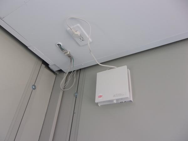 宮城県仙台営業所/展示場の中古ユニットハウス・プレハブ・コンテナハウスCT-32J(2.16坪)の各設備の換気扇