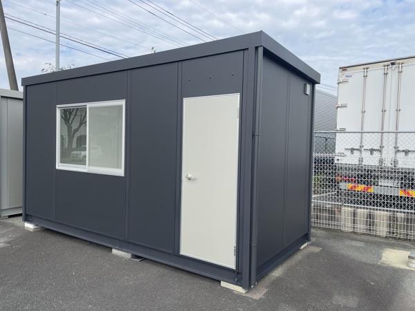 熊本県熊本北店/展示場の新棟ユニットハウス・プレハブ・コンテナハウス47MSL(3.02坪)の本体の外観