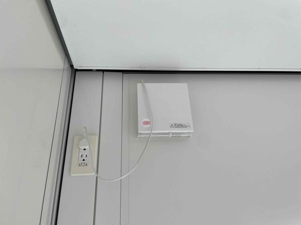 熊本県熊本北店/展示場の新棟ユニットハウス・プレハブ・コンテナハウス38MSL(2.43坪)の各設備の換気扇