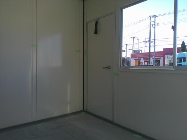 神奈川県小田原店/展示場の新棟ユニットハウス・プレハブ・コンテナハウス29MSL(1.84坪)の本体の内観