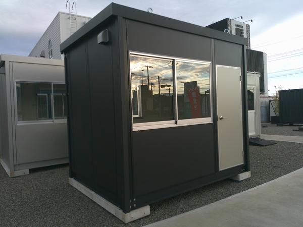 神奈川県小田原店/展示場の新棟ユニットハウス・プレハブ・コンテナハウス29MSL(1.84坪)の本体の外観