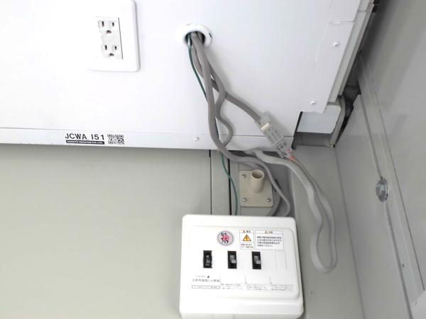 新潟県新潟出張所/総合展示場の中古ユニットハウス・プレハブ・コンテナハウスCT-32J(2.18坪)の各設備の分電盤