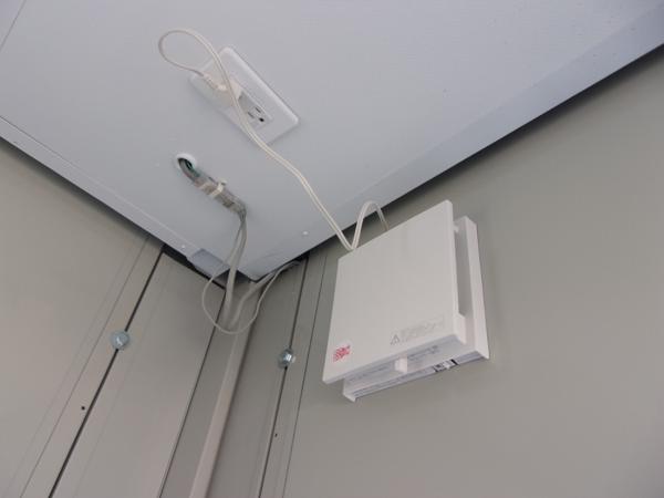 宮城県仙台営業所/展示場の中古ユニットハウス・プレハブ・コンテナハウスCT-41J(2.83坪)の各設備の換気扇