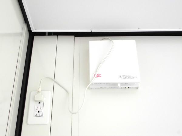 新潟県新潟出張所/総合展示場の新棟ユニットハウス・プレハブ・コンテナハウス47MSL(3.02坪)の各設備の換気扇