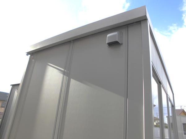 新潟県新潟出張所/総合展示場の新棟ユニットハウス・プレハブ・コンテナハウス38MSL(2.43坪)の本体の外観