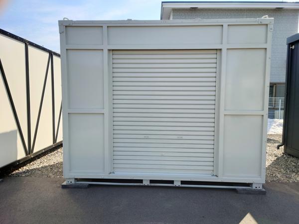 北海道帯広店/展示場の中古ユニットハウス・プレハブ・コンテナハウスPanda3.0 PS3K(1.06坪)の本体の外観