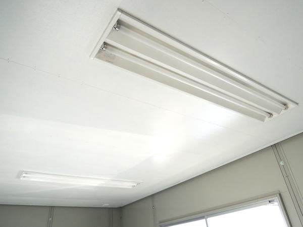 福岡県福岡営業所/総合展示場の中古ユニットハウス・プレハブ・コンテナハウスCT-41J(2.83坪)の各設備の照明器具