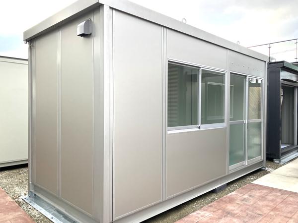 福岡県福岡営業所/総合展示場の新棟ユニットハウス・プレハブ・コンテナハウス47MSL(3.02坪)の本体の外観