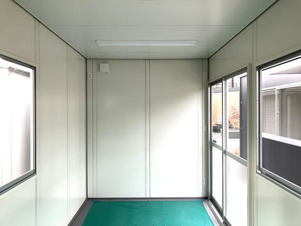 福岡県福岡営業所/総合展示場の新棟ユニットハウス・プレハブ・コンテナハウス47MSL(3.02坪)の本体の内観