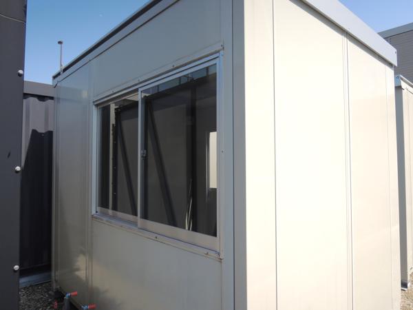 福岡県福岡営業所/総合展示場の中古ユニットハウス・プレハブ・コンテナハウスCT-32J(2.16坪)の本体の外観