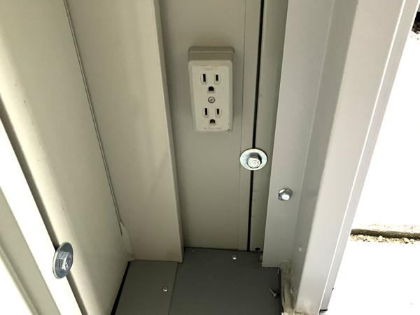 福岡県福岡営業所/総合展示場の中古ユニットハウス・プレハブ・コンテナハウスCT-32JG(2.16坪)の各設備のコンセント
