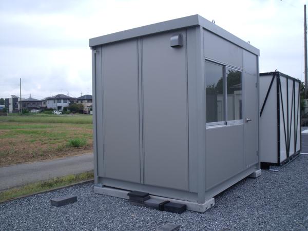 埼玉県花園インター店/展示場の新棟ユニットハウス・プレハブ・コンテナハウス29MSL(1.84坪)の本体の外観