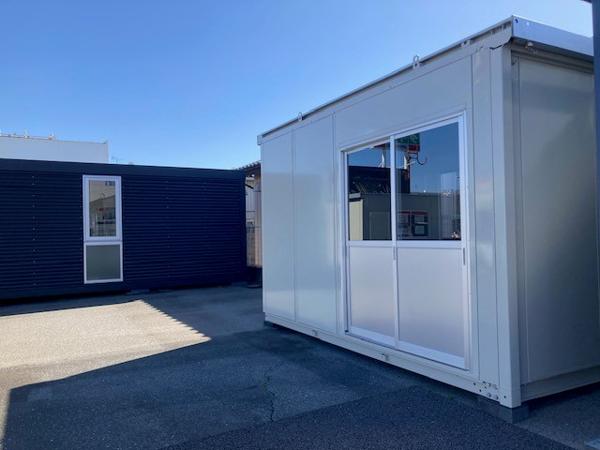 群馬県前橋店/展示場の中古ユニットハウス・プレハブ・コンテナハウスCT-41J(2.83坪)の本体の外観