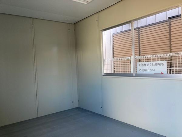 群馬県前橋店/展示場の中古ユニットハウス・プレハブ・コンテナハウスCT-41J(2.83坪)の本体の内観