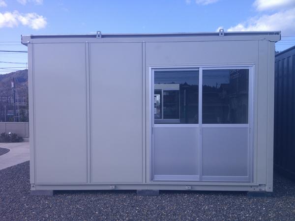 広島県東広島店/展示場の中古ユニットハウス・プレハブ・コンテナハウスCT-41J(2.83坪)の本体の外観