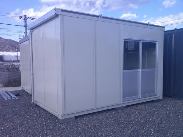 広島県東広島店/展示場の中古ユニットハウス・プレハブ・コンテナハウスCT-41J(2.83坪)の本体の外観