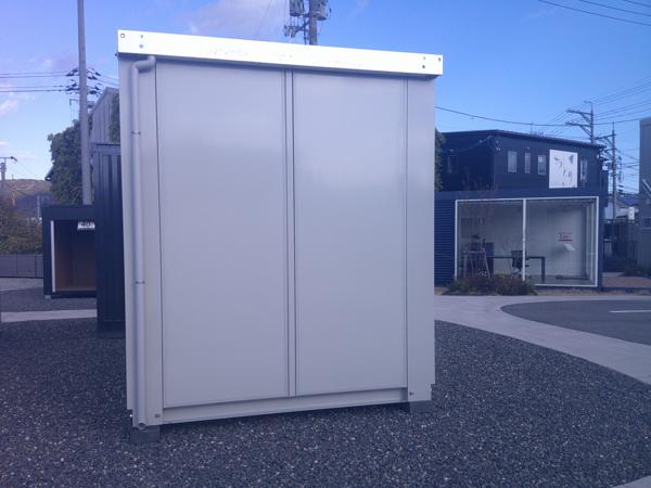 広島県東広島店/展示場の中古ユニットハウス・プレハブ・コンテナハウスCT-41J(2.83坪)の本体の外観